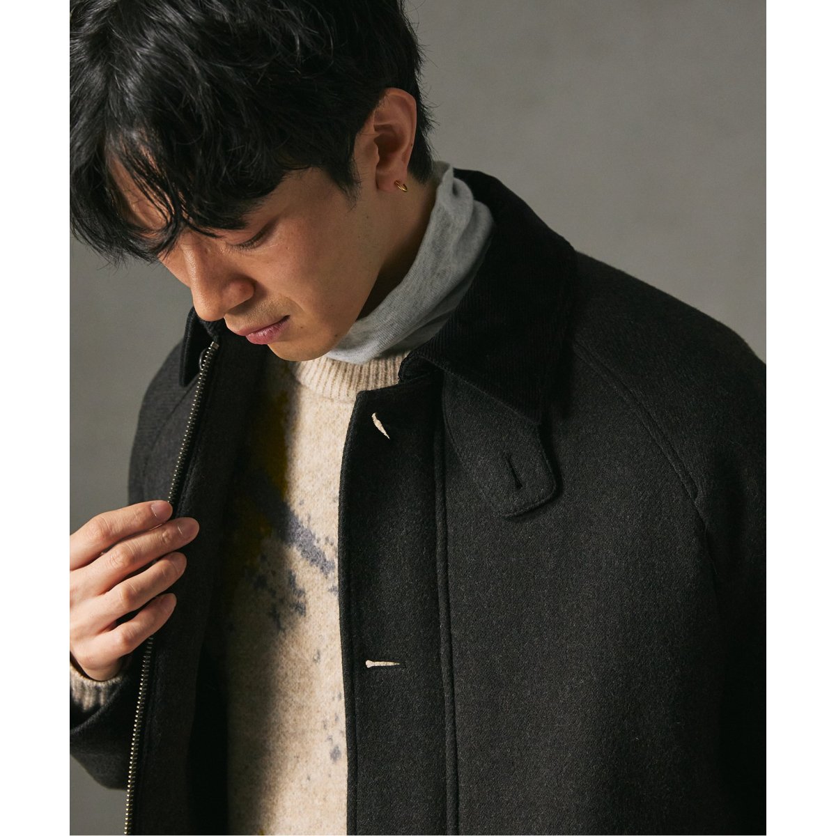 HIGH LAND WOOL ハンティング ショートブルゾン | ジャーナル