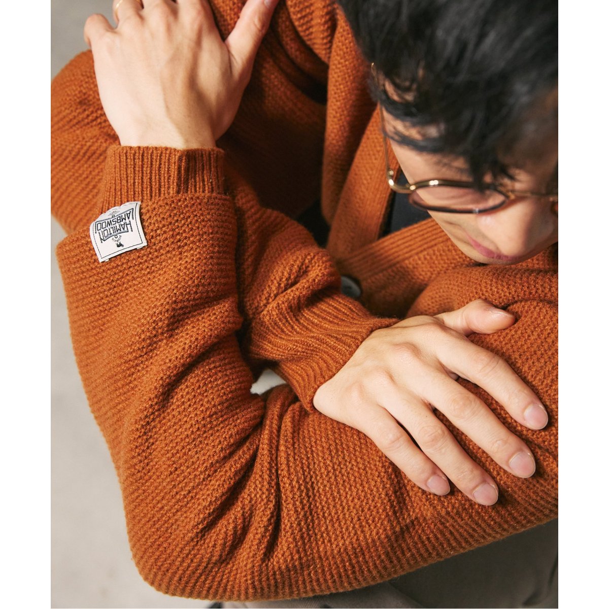 HAMILTON WOOL ガーターカーディガン | ジャーナルスタンダード