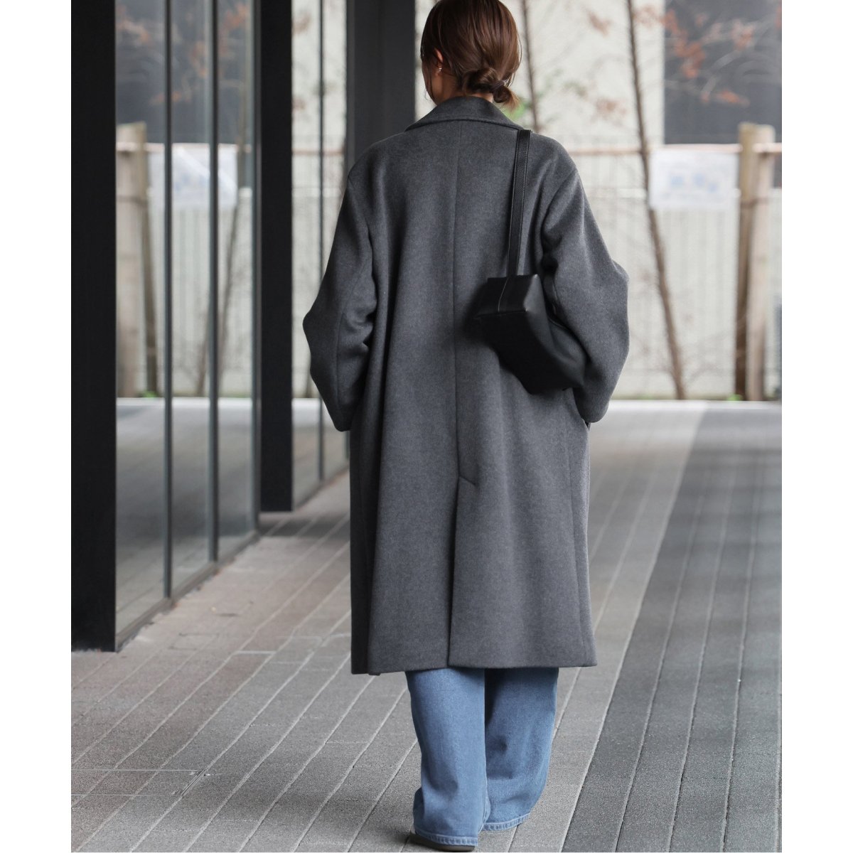 ジャーナルスタンダード　レリューム　スーパーファインビーバー　ピーコート JOURNAL STANDARD relume（ジャーナルスタンダード レリューム）の