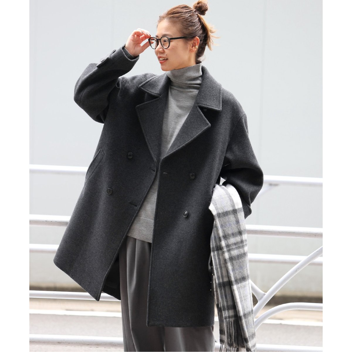 ピュアラムロングコクーンコート | ジャーナルスタンダード レリューム