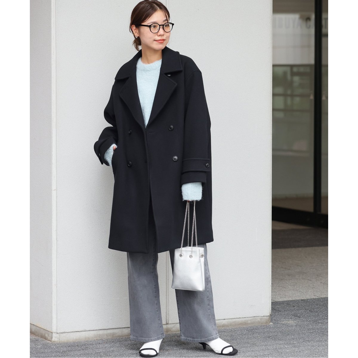 ピュアラムロングコクーンコート | ジャーナルスタンダード レリューム