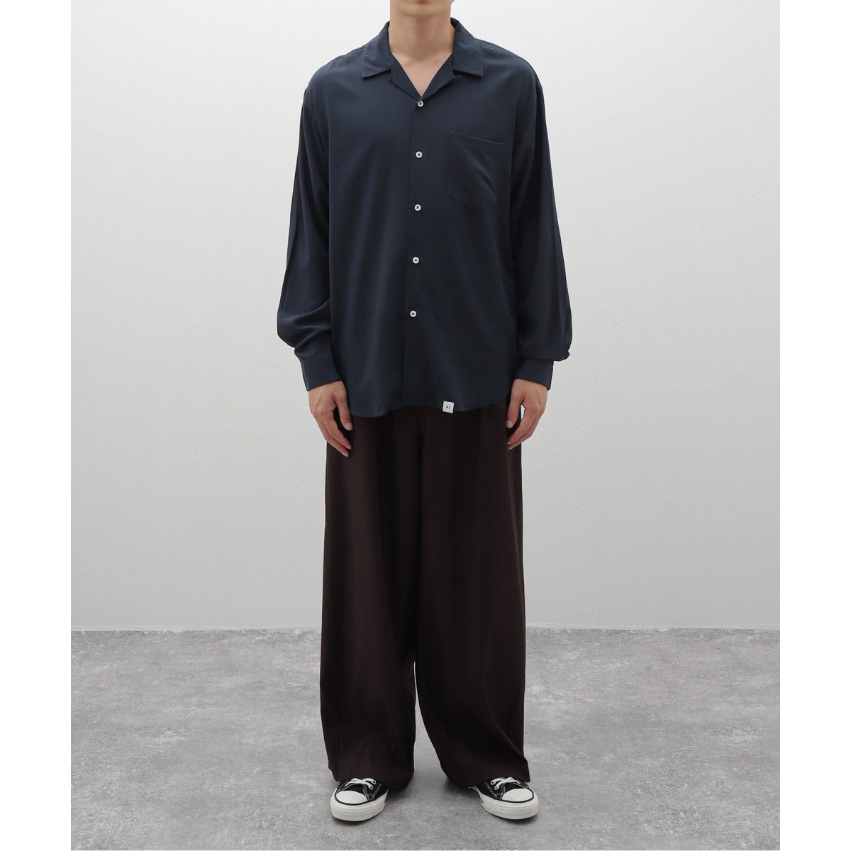 BEDWIN / ベドウィン L/S OPEN COLLAR RAYON SHIRT AARON BEDWIN / ベドウィン L/S OPEN COLLAR RAYON SHIRT AARON