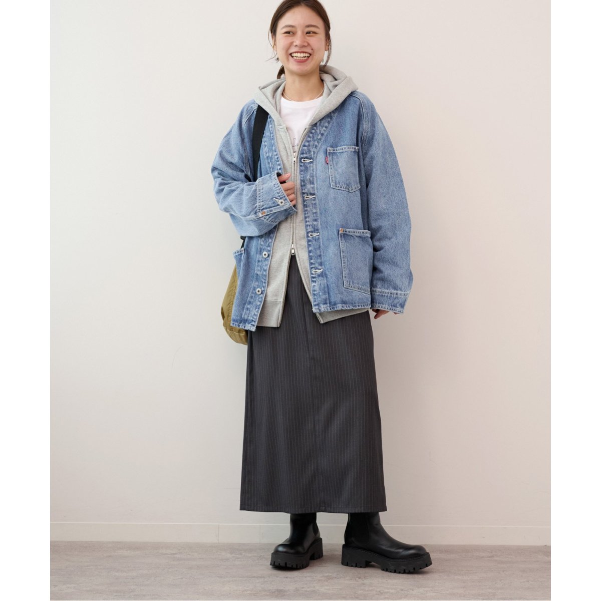LEVI'S/リーバイス】 UNION ENGINEER CARDIGAN：デニム