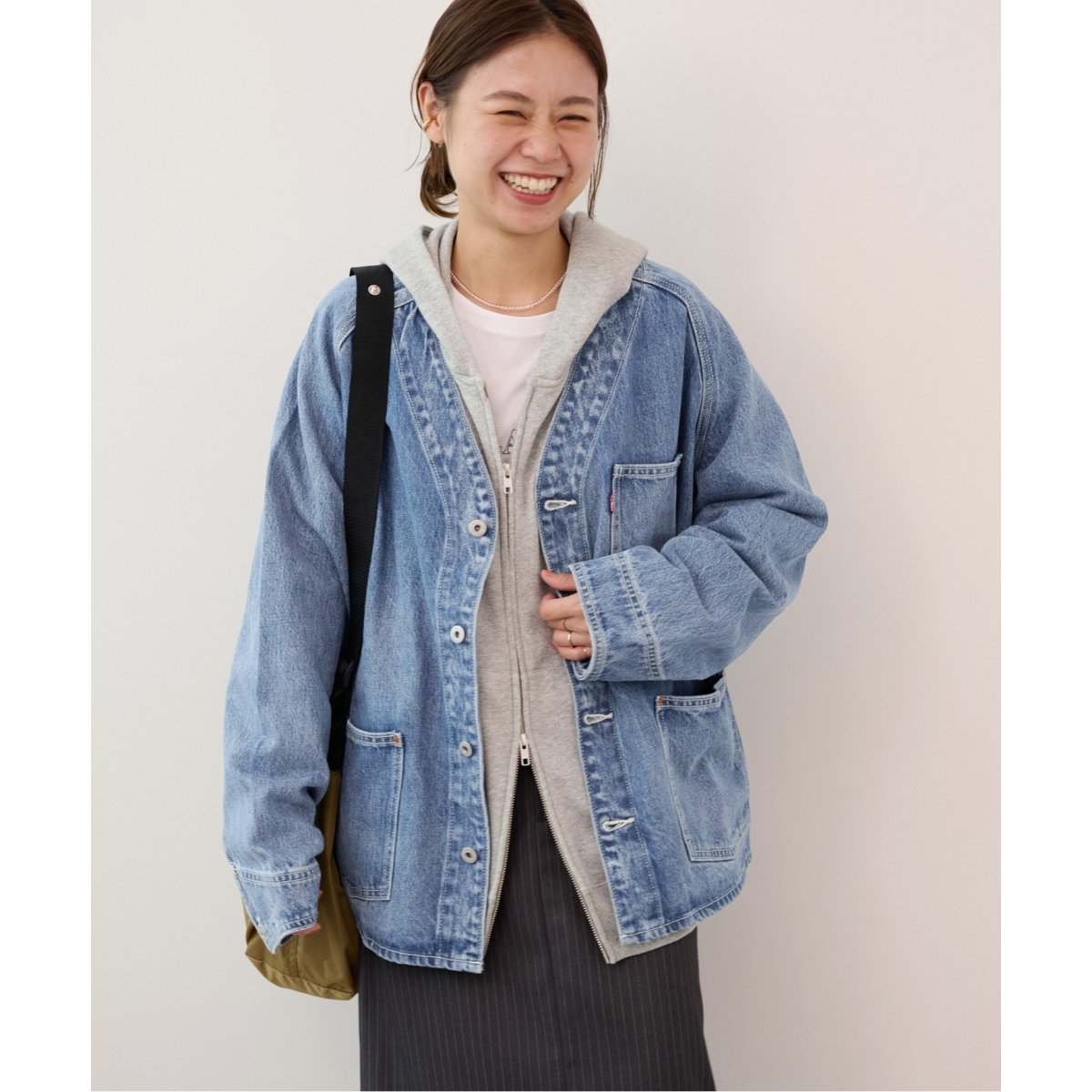 LEVI'S/リーバイス】 UNION ENGINEER CARDIGAN：デニム