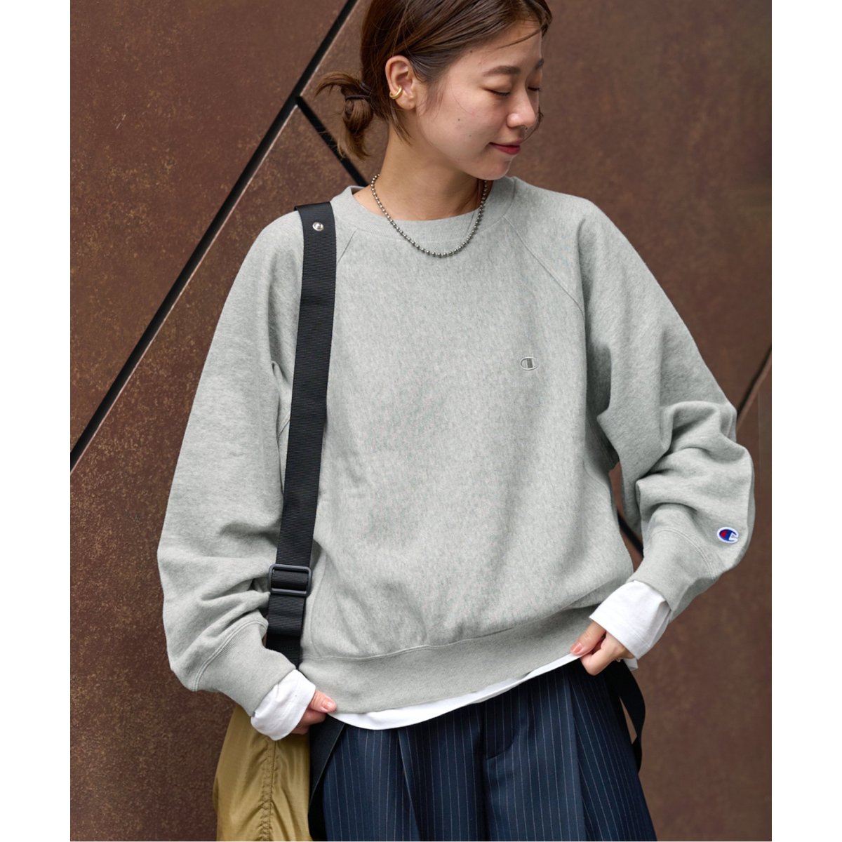 別注【Champion/チャンピオン】*RE RW10oz RAGLAN CN SWEAT：スウェッ