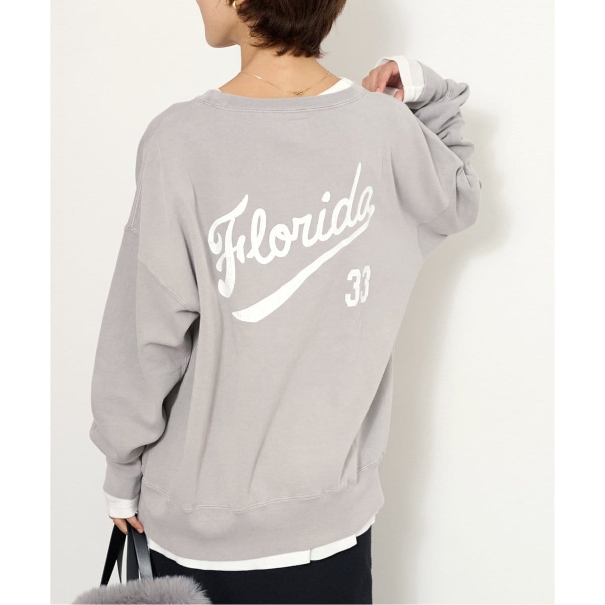 ＊ジャーナルスタンダードレリューム＊カコウロゴスウェット HOLIDAYS COMFORT】VINTAGEカコウロゴスウェット（スウェット