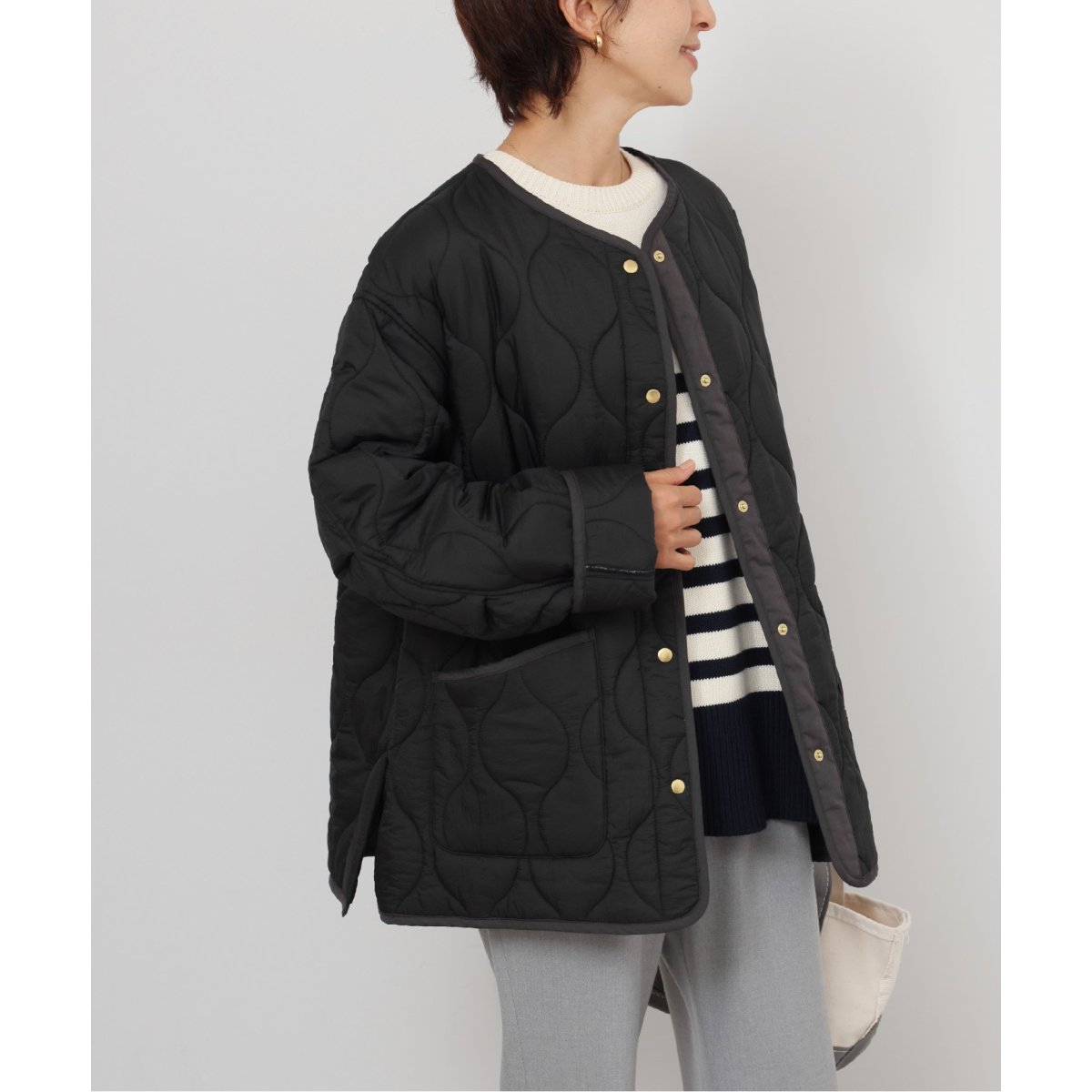 ★JOURNAL STANDARD★MINI RIPキルティングブルゾン 追加》MINI RIPキルティングブルゾン | ジャーナルスタンダード
