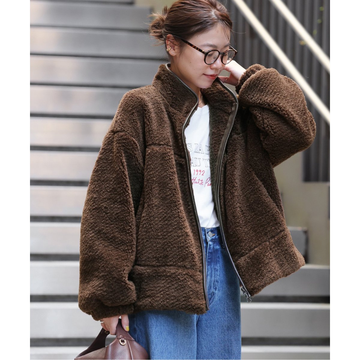 あっこJOURNAL STANDARD relumeショートブルゾン JOURNAL STANDARD relume（ジャーナルスタンダード レリューム）の