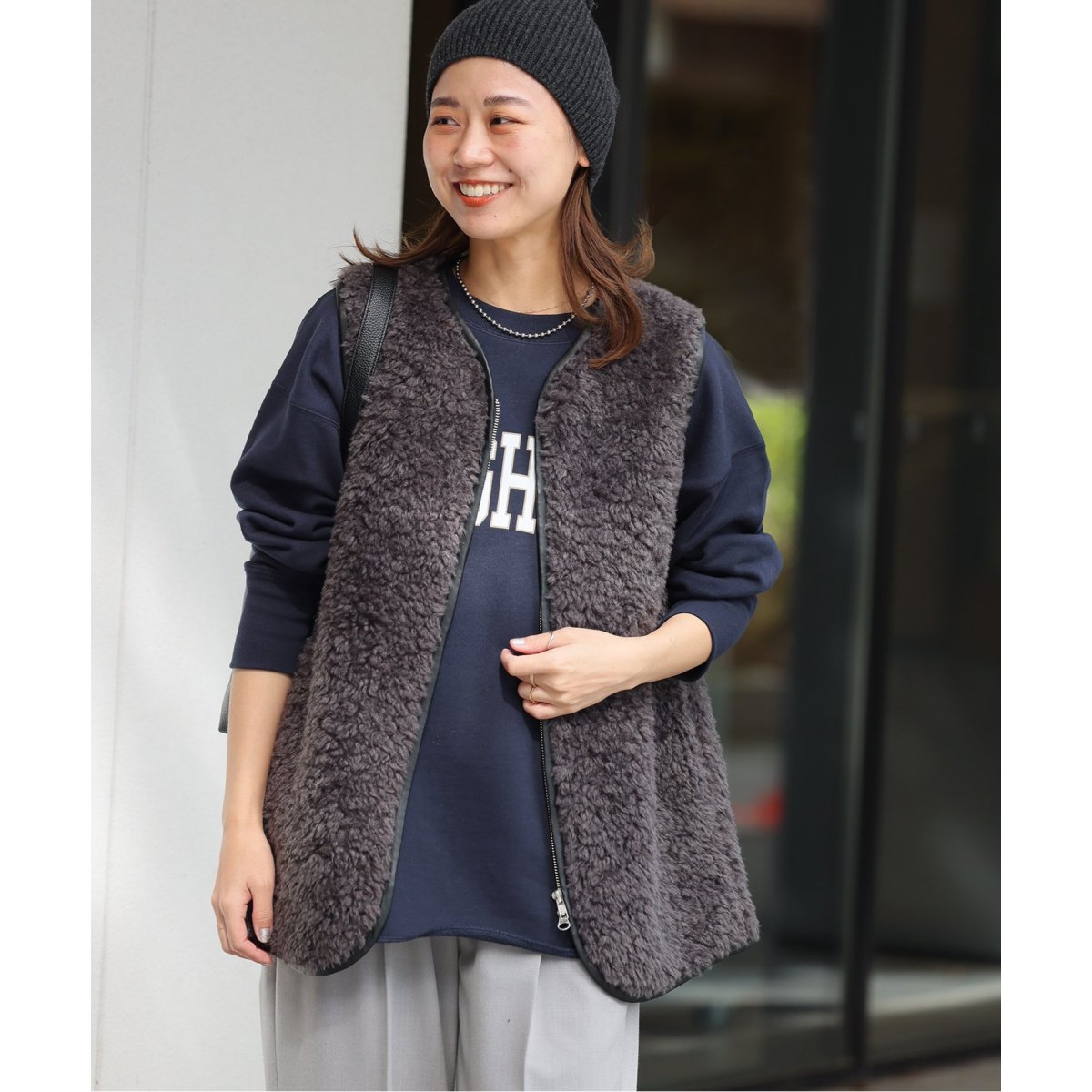JOURNAL STANDARD relumeシープフェイクファージップベスト 追加》シープフェイクファージップベスト | ジャーナル