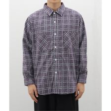 FILL THE BILL / フィルザビル PRINT CHECK FLANNEL WORK SH 
