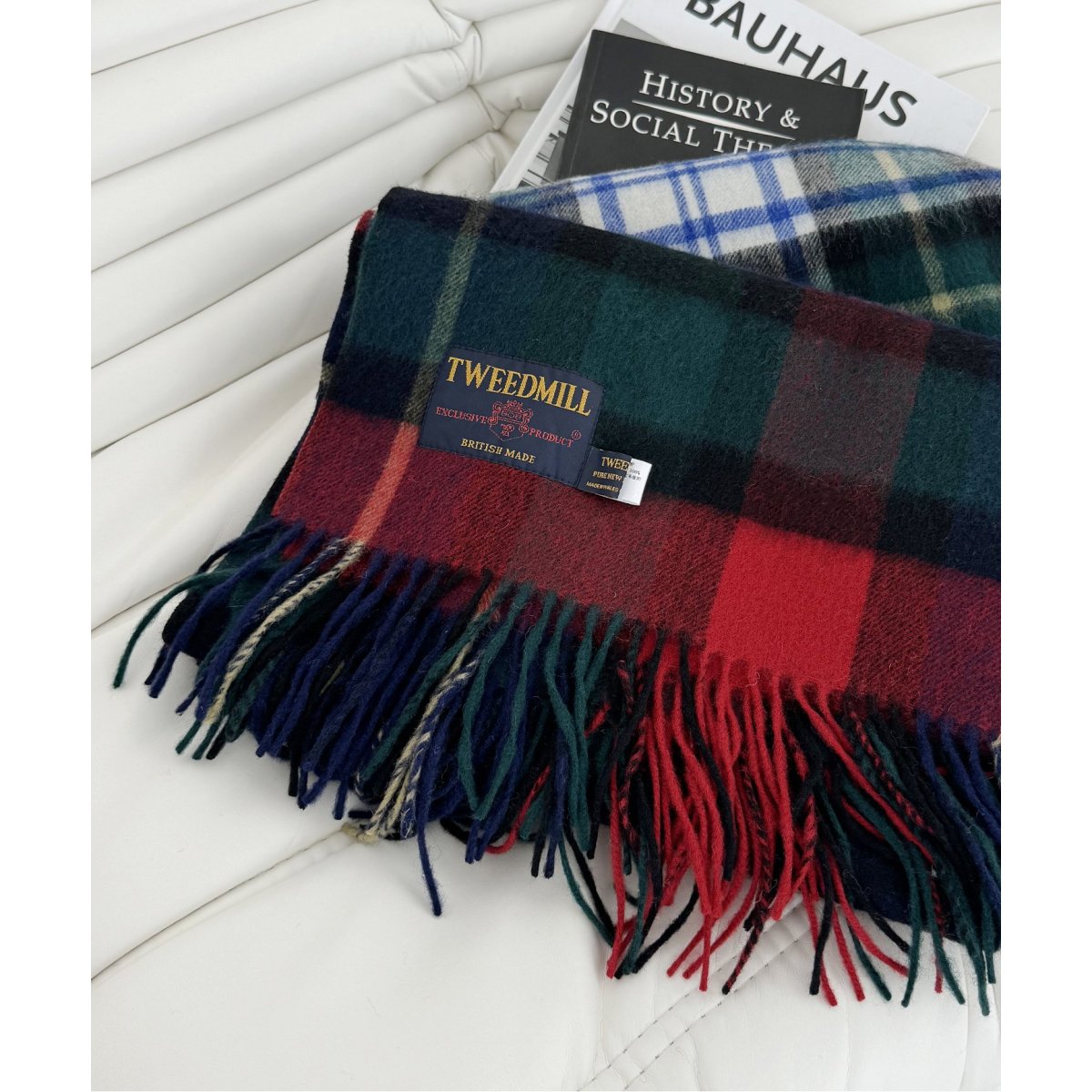 追加2》【TWEEDMILL/ツイードミル】チェックストール | ジャーナル
