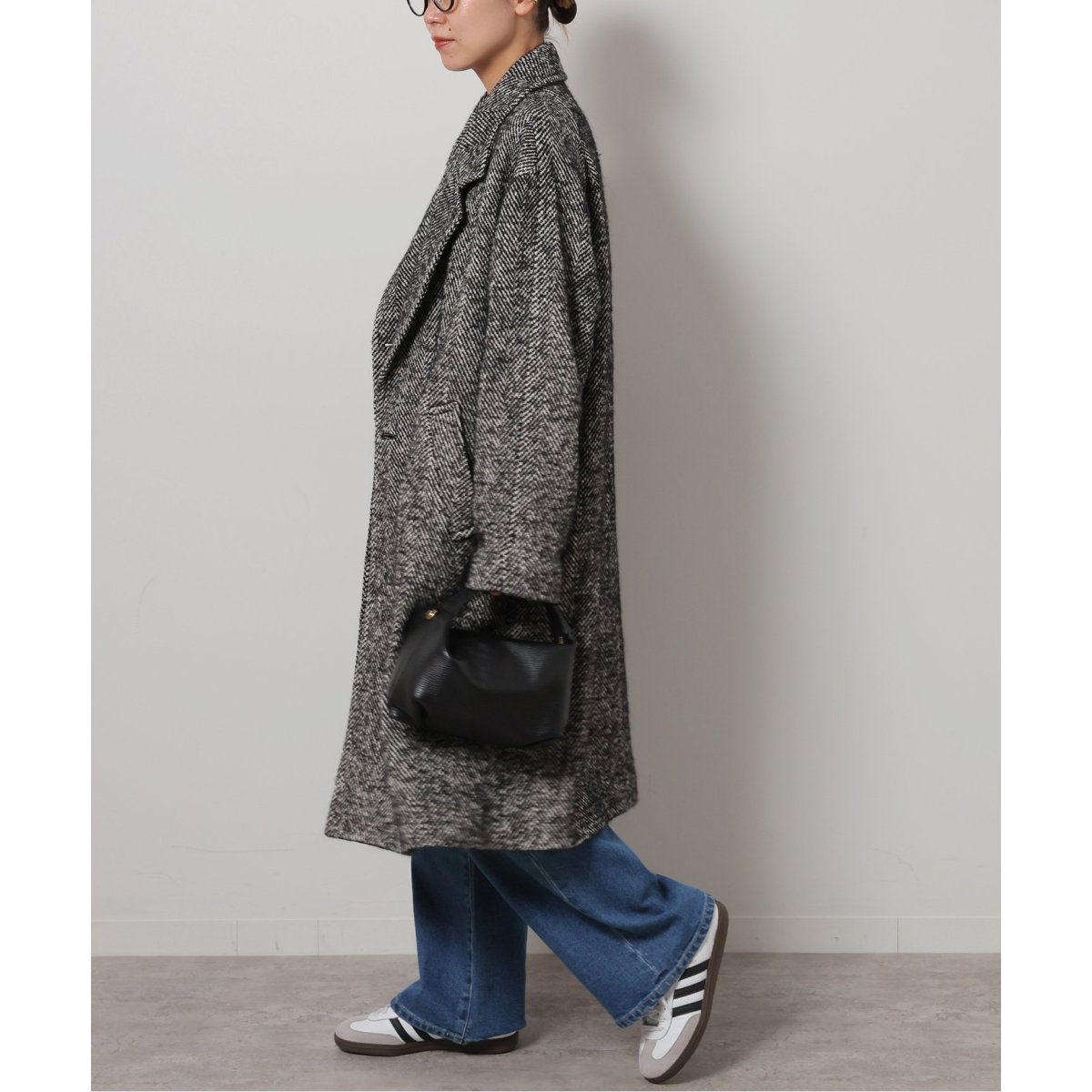 COMATEX】BIGヘリンボーンWフロントチェスターコート | ジャーナル