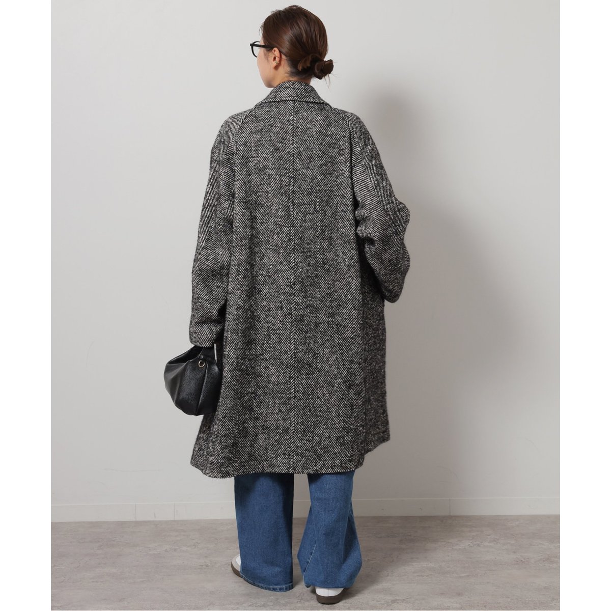 ジャーナルスタンダードレリューム BIGヘリンボーンWフロントチェスターコート COMATEX】BIGヘリンボーンWフロントチェスターコート | ジャーナル