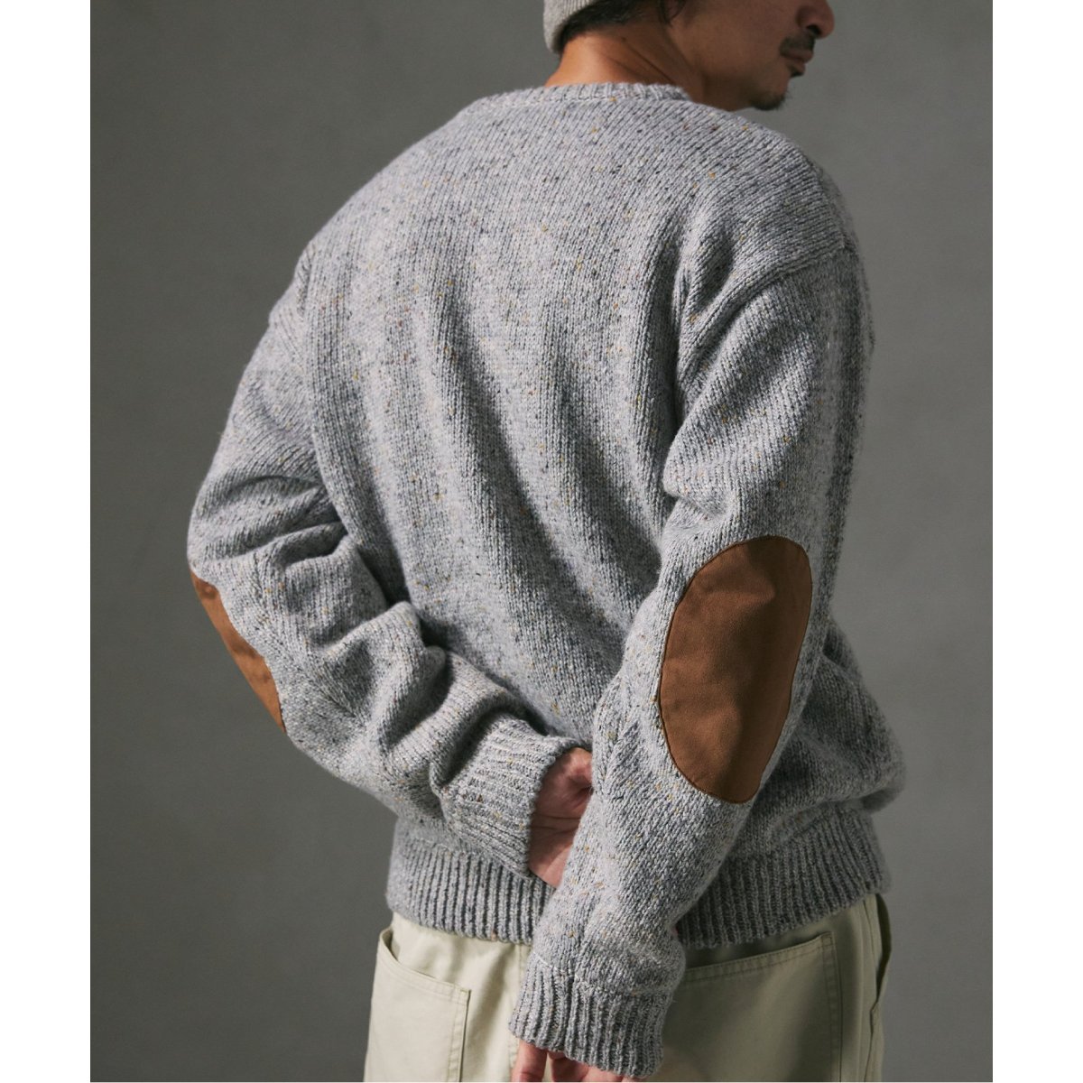 JOURNAL STANDARD - ジャーナルスタンダード+e WEB限定 アルパカシャギークルーネックニットレッド ジャーナルスタンダード+e WEB限定 アルパカシャギークルー