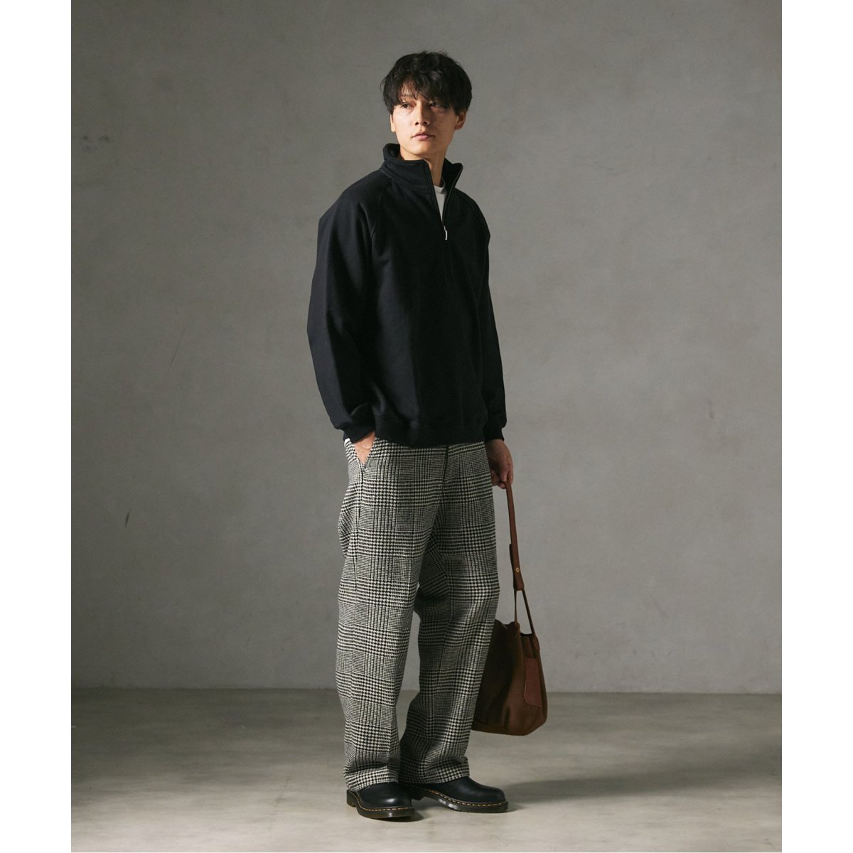 カラーネップ ツイード ワイドスラックス | ジャーナルスタンダード