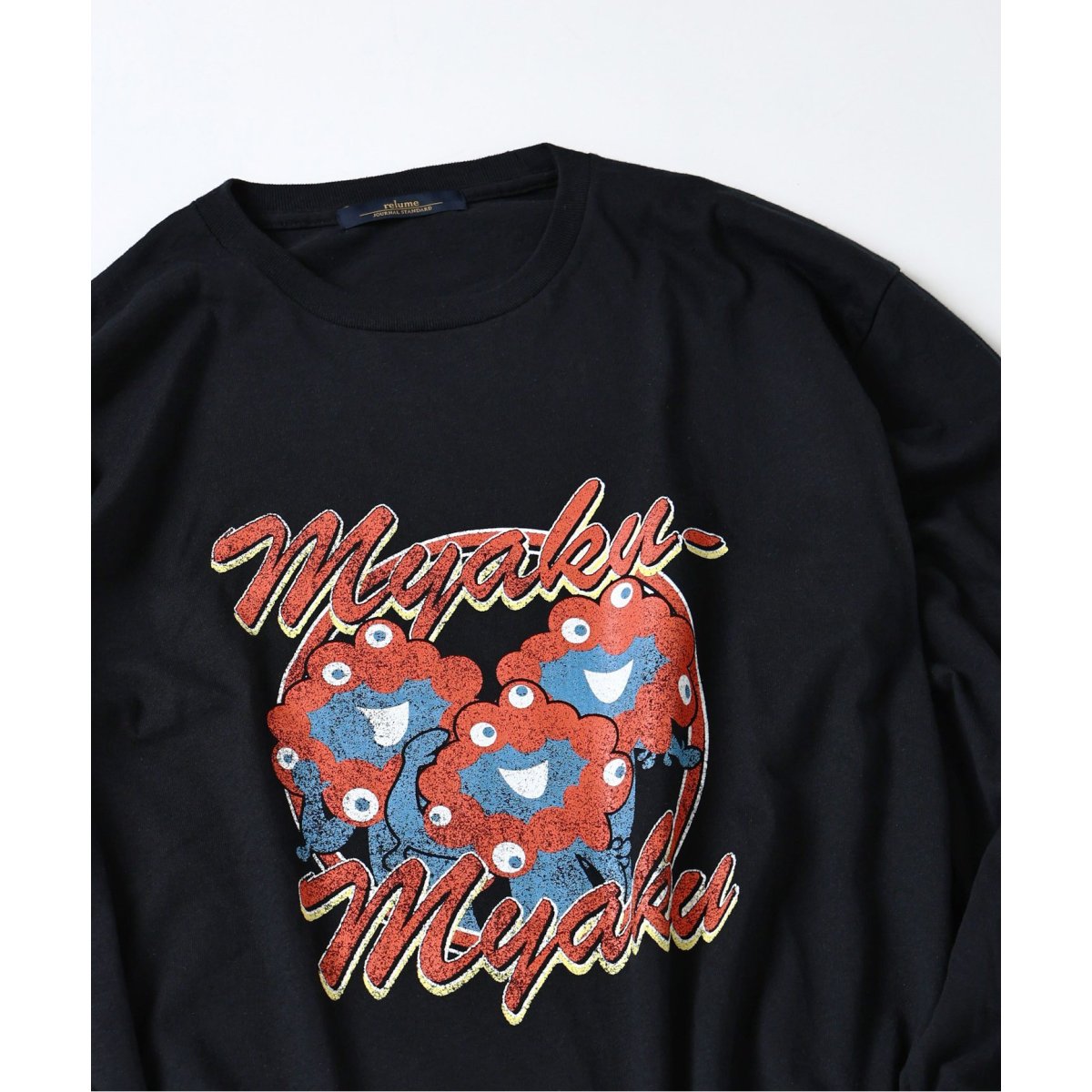 ミャクミャク 別注 MOTOR CYCLE ロングスリーブTシャツ