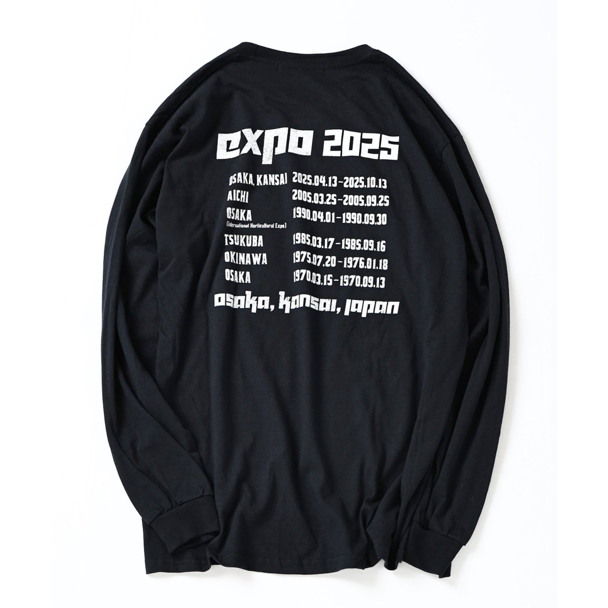 ミャクミャク 別注 MOTOR CYCLE ロングスリーブTシャツ