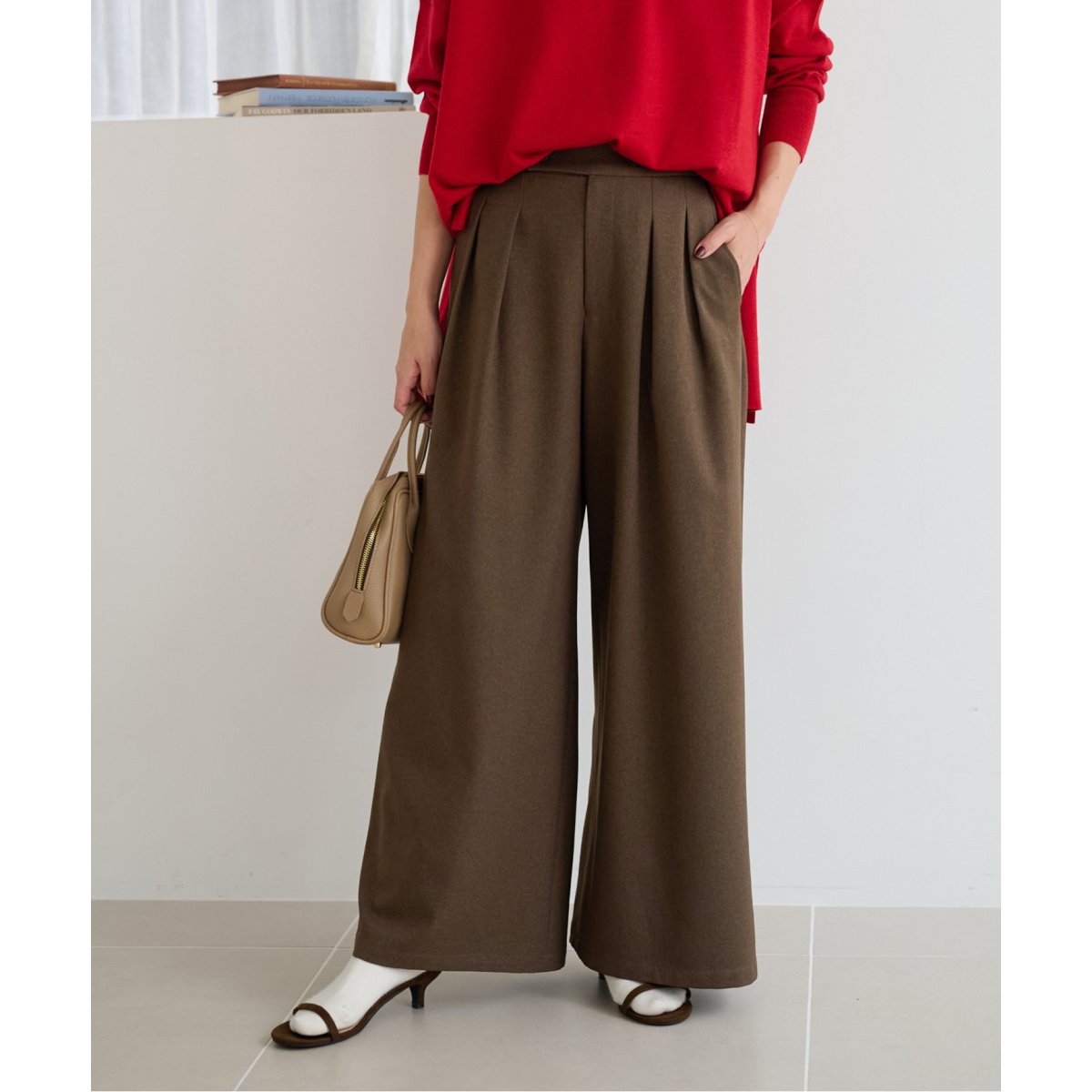 【関税込み】Andersson Bell ラウンジパンツ ☆ANDERSSON BELL☆ SCRATCH CURVED WIDE JEANS (ANDERSSON BELL
