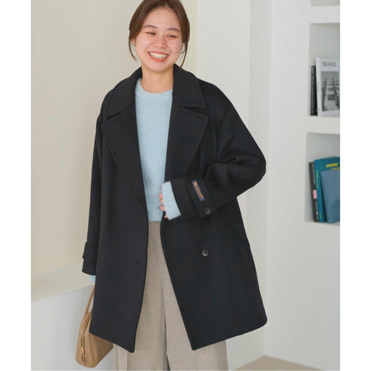 追加》スーパーファインビーバーPコート | ジャーナルスタンダード