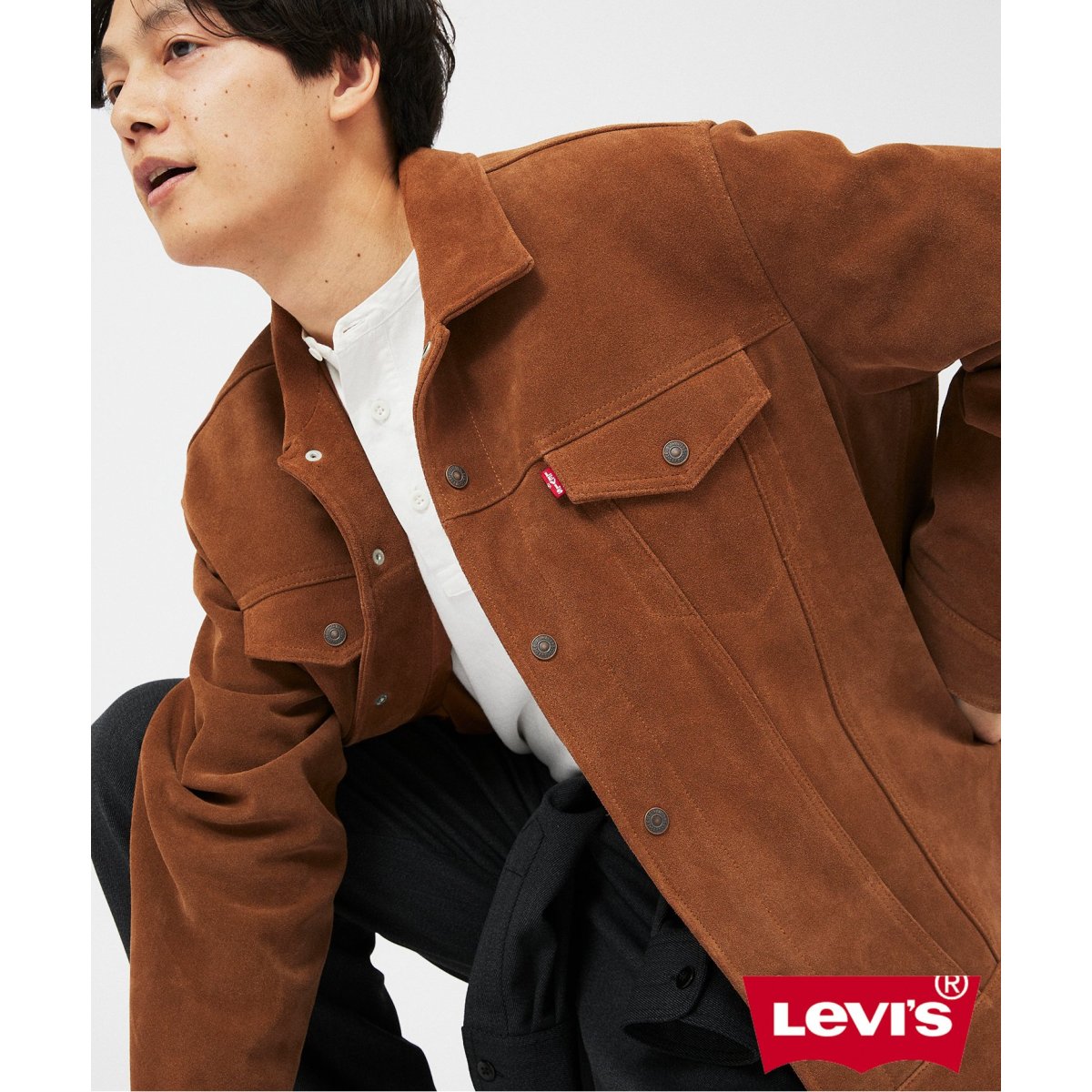 LEVI’S(R)/リーバイス(R)別注TYPEIIIスエードトラッカージャケット