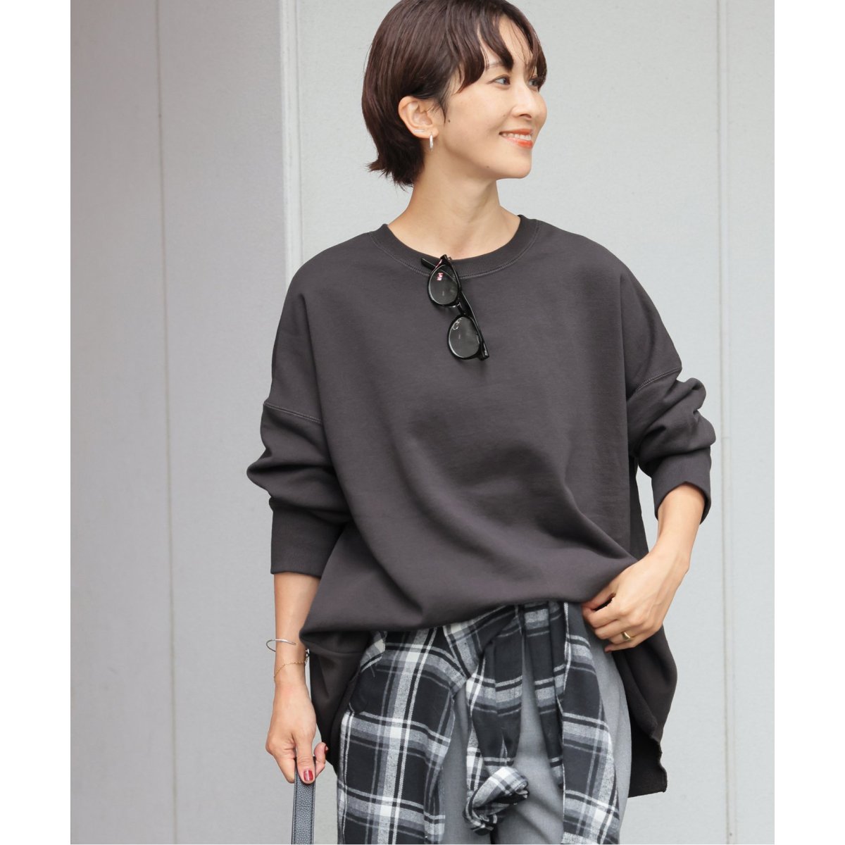 JOURNAL STANDARD relume - ジャーナルスタンダード レリューム サイドリブコンパクトスウェット JOURNAL STANDARD relume（ジャーナルスタンダード レリューム