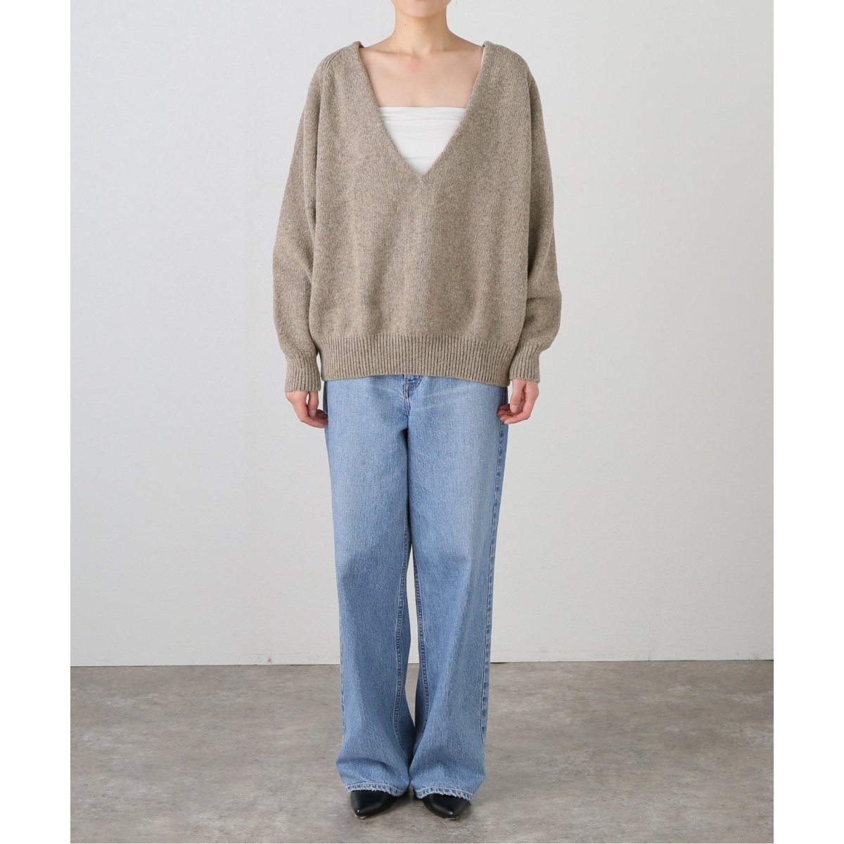 BASERANGE/ベースレンジ】 SOAR V NECK：ニット | ジャーナル