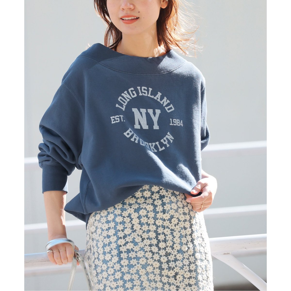 【試着のみ】JOURNAL STANDARD relumeリングドットスウェット JOURNAL STANDARD relume｜《追加》コットンリングドット