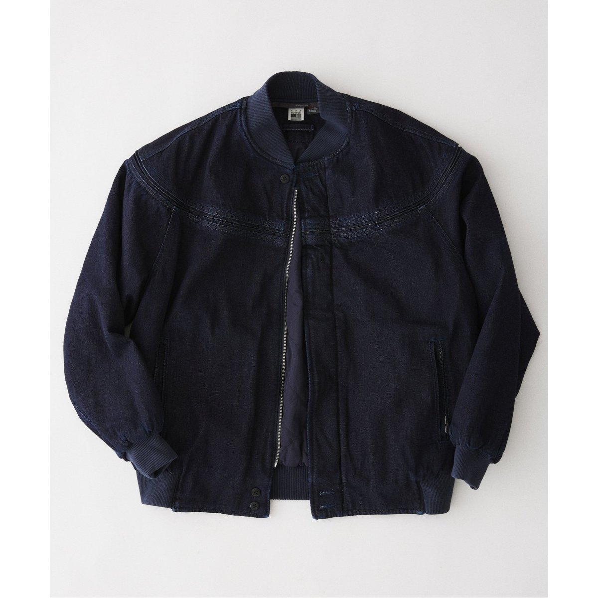 AMERICAN デニム リブブルゾン by COTTON USA | ジャーナル