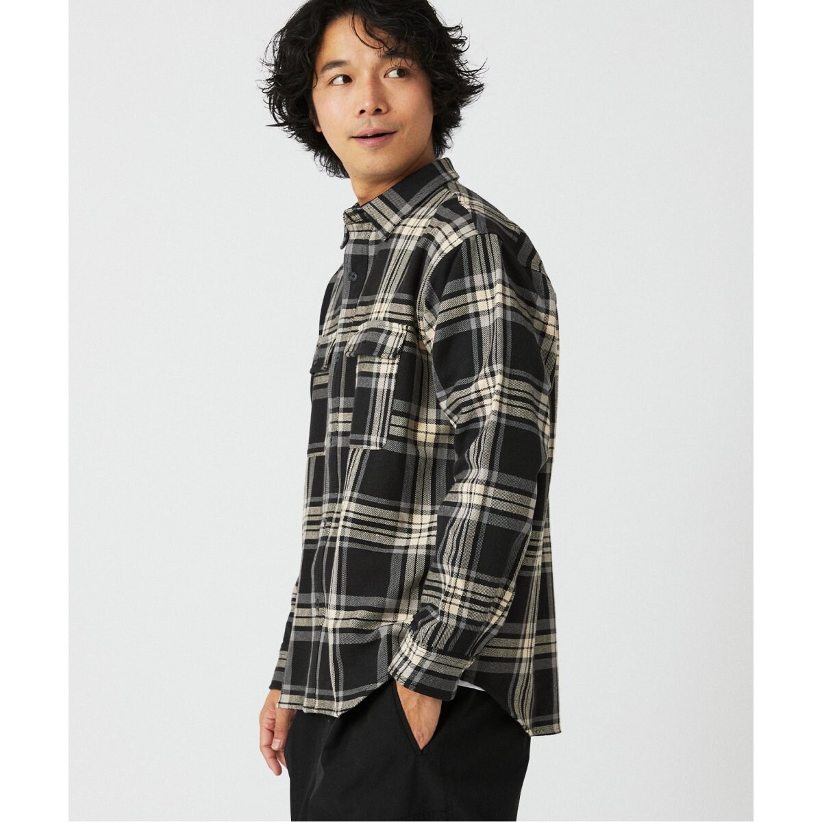 Prentiss / プレンティス 別注 ヘビー ネルチェックシャツ