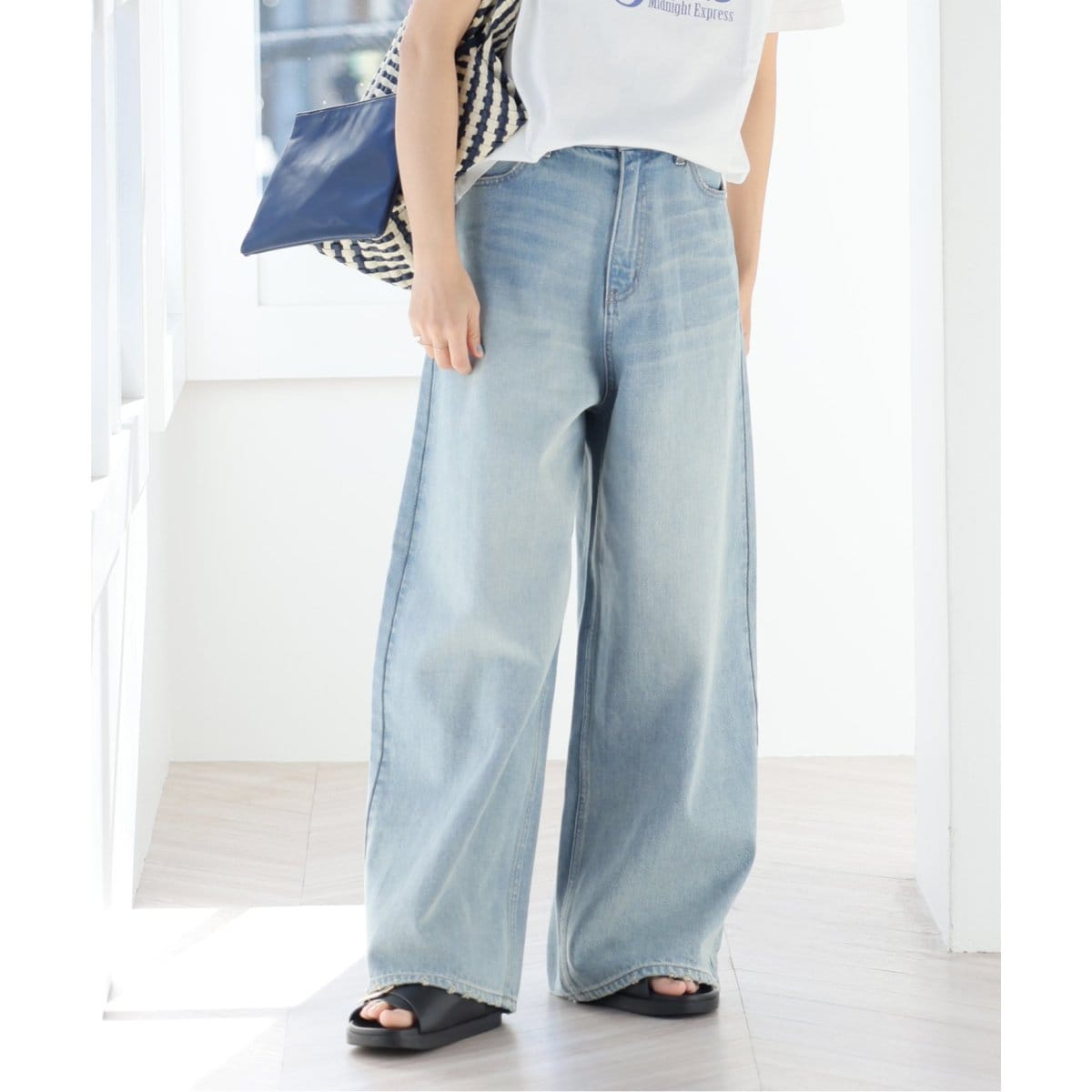JOURNAL STANDARD relume｜《追加》ダメージバギーデニム