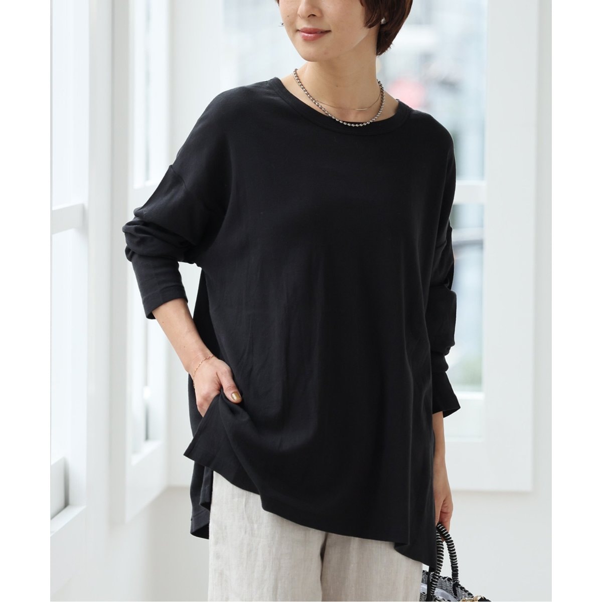 MILLER ミラー USA製 つらかっ L/S BORDER TEE ミラー長袖ボーダークルーネックＴ ボーダー
