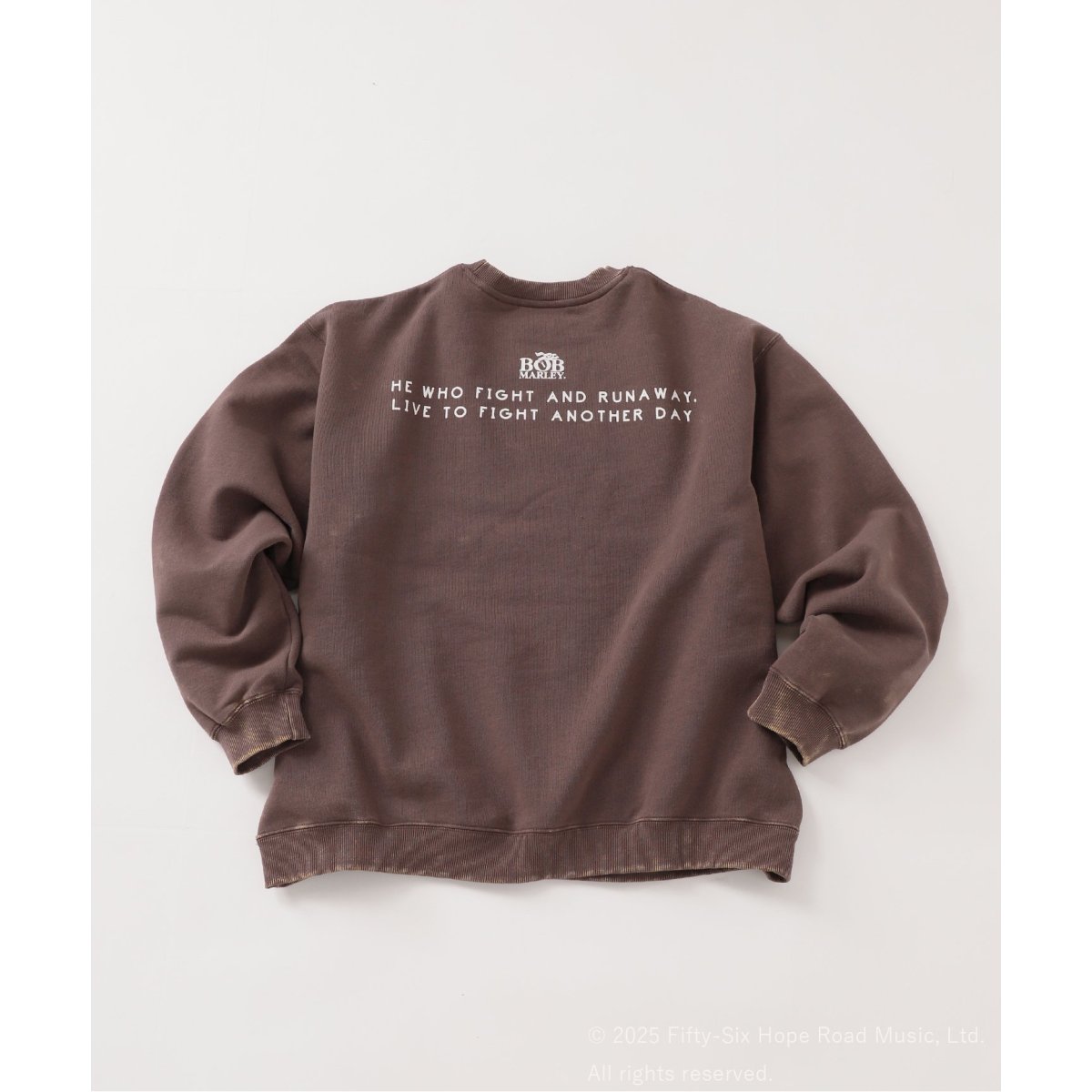 BOB MARLEY / ボブ・マーリープリント フェードスウェット