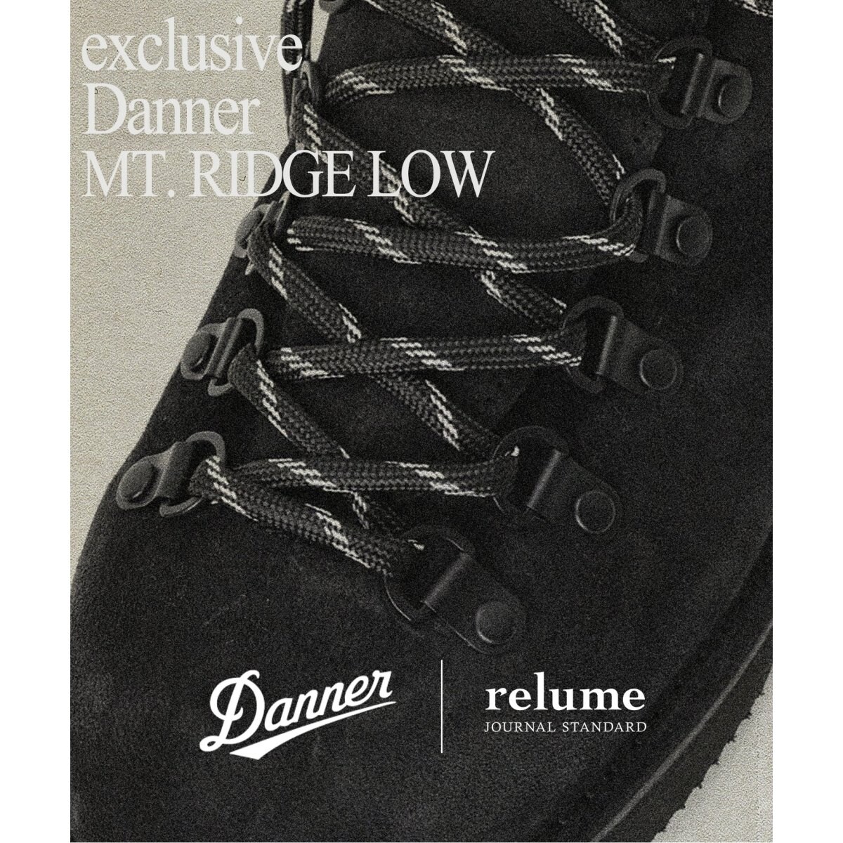 ダナージャーナルスタンダードレリューム　別注MT. RIDGE LOW WP DANNER / ダナー 別注 MT.RIDGE LOW WP | ジャーナル