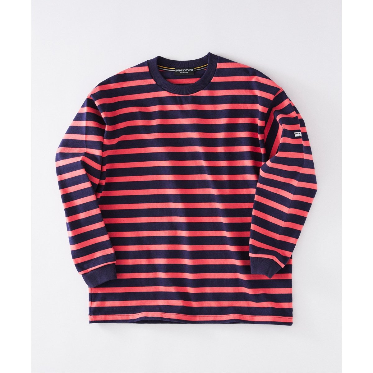 HARDIN KNITWEAR 別注 ヘビーオンスボーダー ロングスリーブTシャツ 