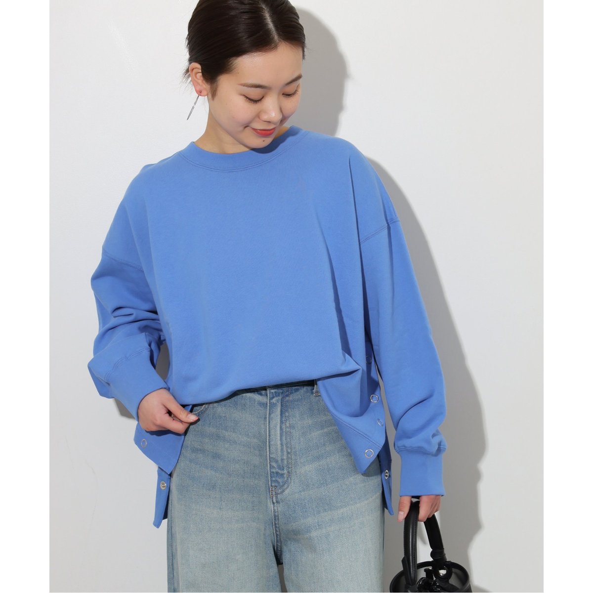 NOLLEY'S(ノーリーズ)の《セットアップ対応》裏毛ハーフジップ