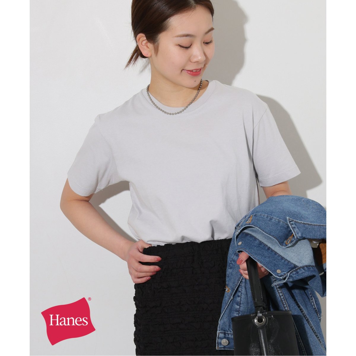 tシャツ 「別注」「Hanes」2パック Tシャツ レディース BEAUTY&YOUTH UNITED ARROWS｜【別注】<Hanes>2パック Tシャツ