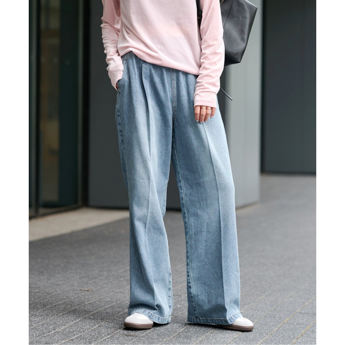 コントラストフラワープリントパンツ レリューム 2025 JOURNAL STANDARD relume｜《WEB限定追加予約4》コントラスト