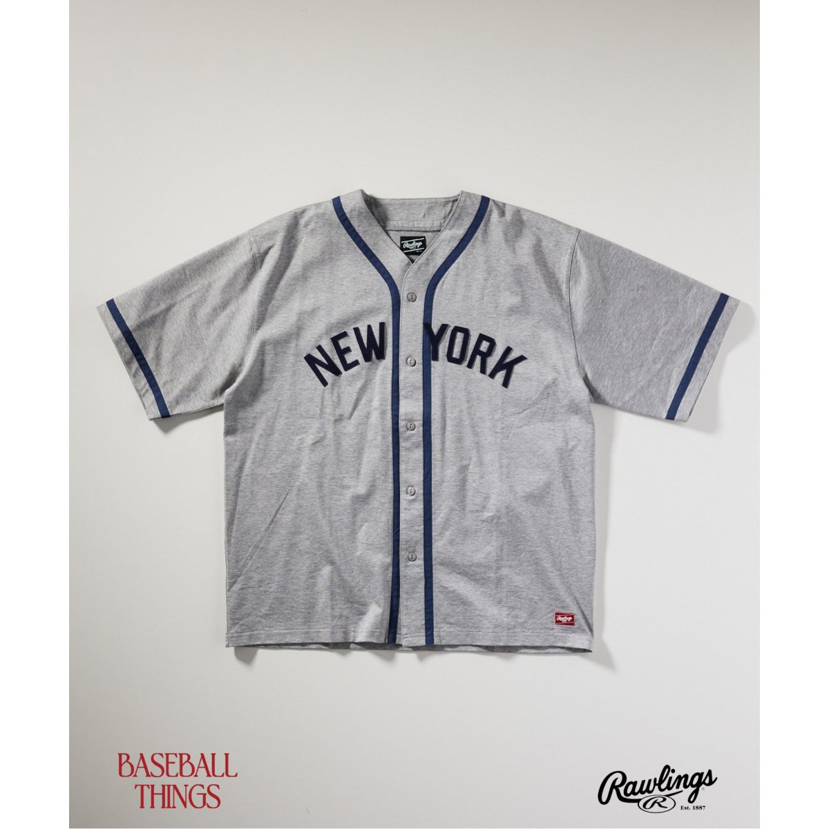 Rawlings / ローリングス 別注 BASEBALL SHIRT Rawlings / ローリングス 別注 BASEBALL SHIRT | ジャーナル