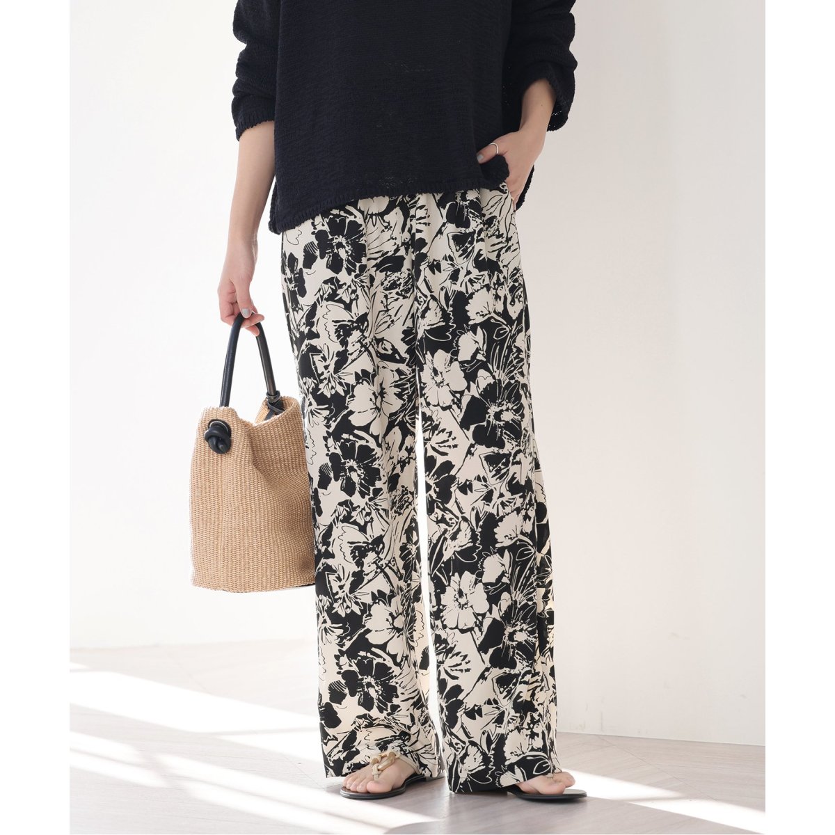 JOURNAL STANDARD フラワープリントパンツ ハンドタッチフラワープリントパンツ（その他パンツ）｜JOURNAL