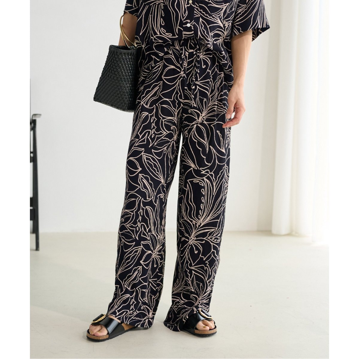 新品JOURNAL STANDARD relume ビッグペイントプリントパンツ