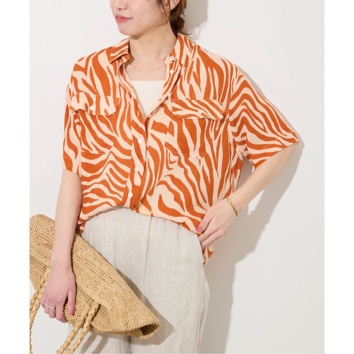 ブラウス シャツ 「BILA77/ヴィーラセブンティセブン」REVELLO TOP：シャツ レディース BILA77/ヴィーラセブンティセブン】REVELLO TOP：シャツ（シャツ