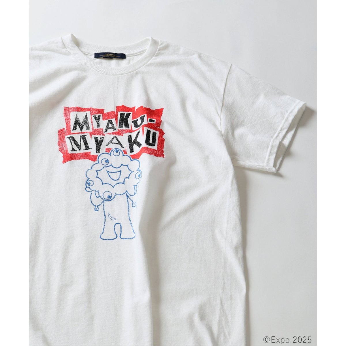 新品 ミャクミャク ｘ JS relume パンクロック Tシャツ 関西万博 ミャクミャク x JS relume パンクロックT Lサイズ - メルカリ