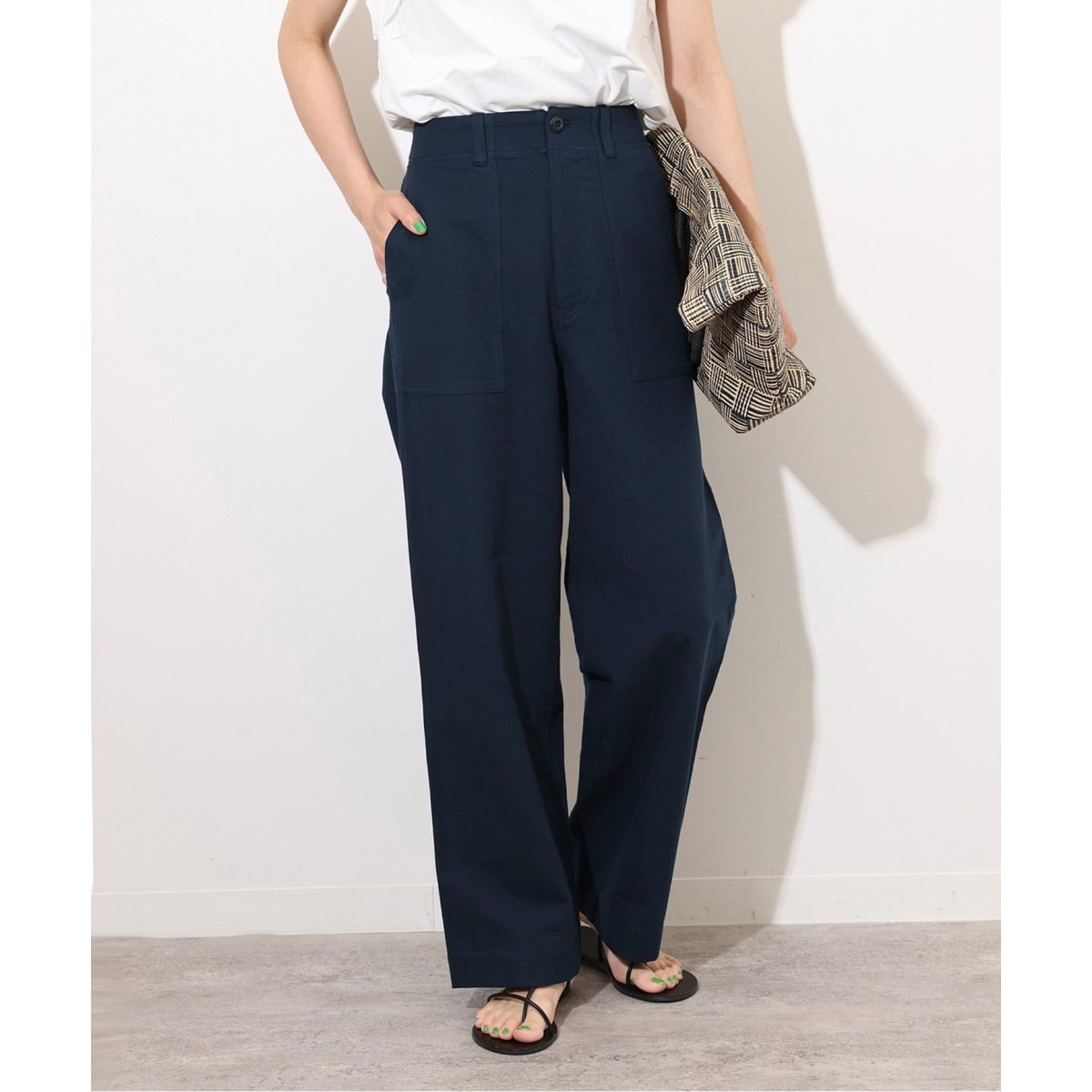 JOURNALSTANDARD relume コットンリネンツイルベイカーパンツ 追加2》コットンリネンツイルベイカーパンツ（カーゴパンツ
