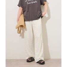 ラインレースパンツ