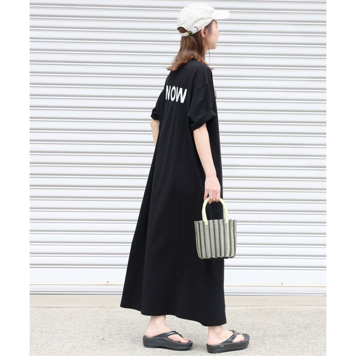 新品 ジャーナルスタンダードレリューム 別注 スノーピーク Tシャツワンピース 追加2》別注【Snow Peak/スノーピーク】Tシャツワンピース