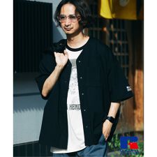 吸水速乾 RUSSELL ATHLETIC 別注 Dri-Power(R) ベースボールシャツ