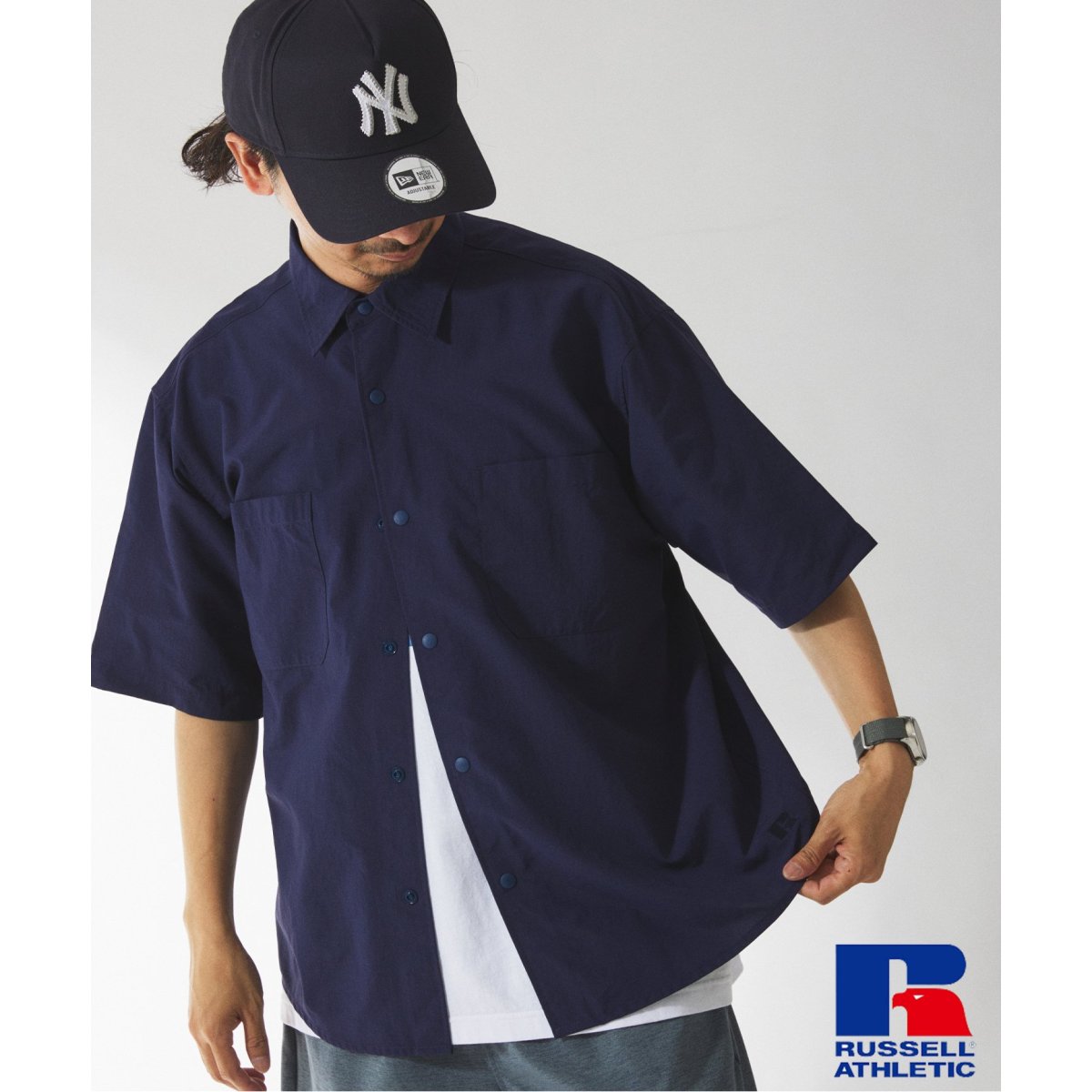 Wrangler ×relume ラングラー 別注 ダメージ デニムシャツ L Wrangler ×relume ラングラー 別注 ダメージ デニムシャツ L