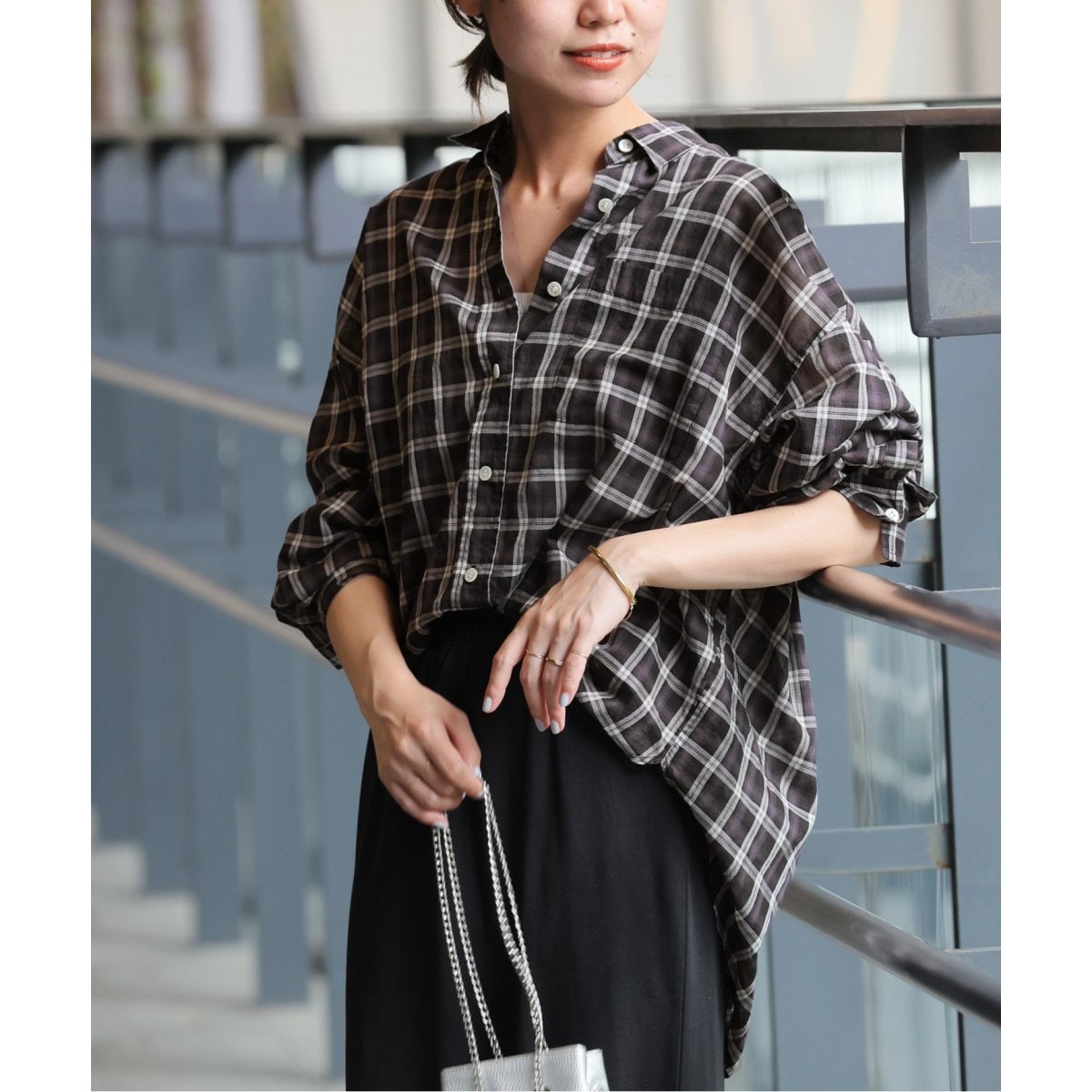 JOURNAL STANDARD relume｜《追加》ドビーパフスリーブブラウス