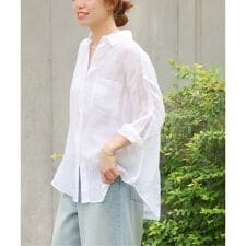 《追加2》手洗い可 / ラミーオーバーサイズシャツ