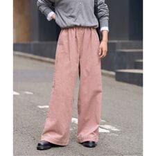 《予約》［25AW新作］コットンコーデュロイイージーワイド